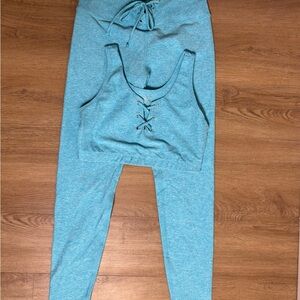 Women’s Blue Activewear Set